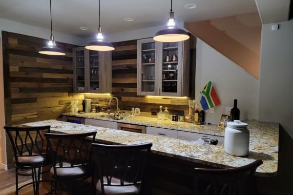 Basements remodel by Fortune Homes
